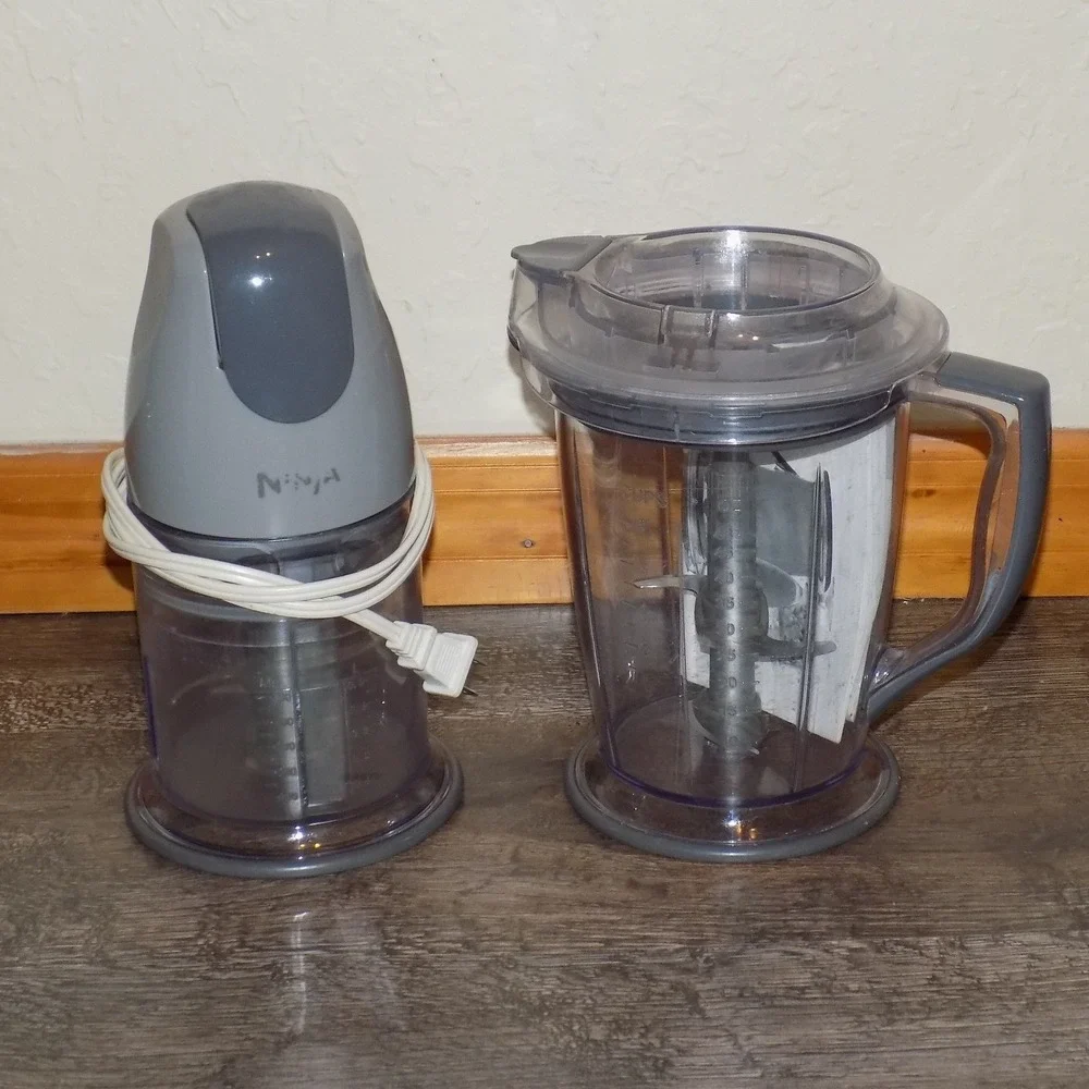 Ninja Master Prep Food Processor Blender QB900 Grey Good Condition 48oz 16oz